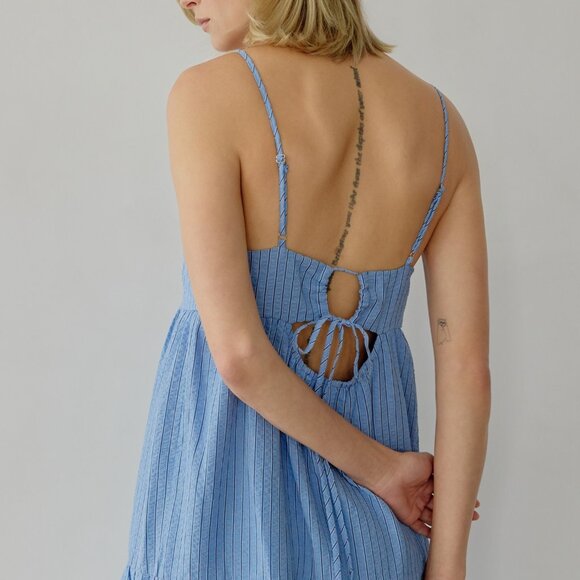 THE ASPEN BLUE DRESS - Picture 4 of 7